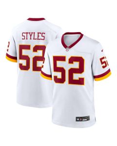 Youth Washington Commanders #52 Sonny Styles White 2026 NFL Draft Game Jersey (White)