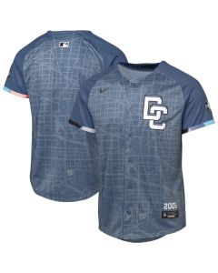 Youth Washington Nationals Blue 2025 City Connect Limited Jersey (Blue)