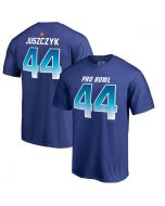 49ers #44 Kyle Juszczyk AFC Pro Line 2018 NFL Pro Bowl Royal T-Shirt