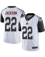 Bengals #22 William Jackson White Men's Stitched NFL Limited Rush Jersey
