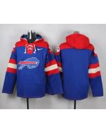 Bills Blank Royal Blue Player Pullover NFL Hoodie