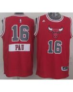 Bulls #16 Pau Gasol Red 2014-15 Christmas Day Stitched NBA Jersey