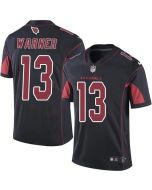 Cardinals #13 Kurt Warner Black Youth Stitched NFL Limited Rush Jersey