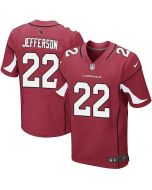 Cardinals #22 Tony Jefferson Red Team Color Men's Stitched NFL Elite Jersey