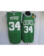 Celtics #34 Paul Pierce Stitched Green Final Patch NBA Jersey