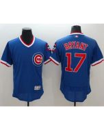 Cubs #17 Kris Bryant Blue Flexbase Authentic Collection Cooperstown Stitched MLB Jersey