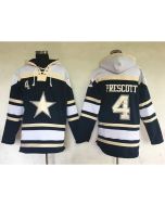 Dallas Cowboys #4 Dak Prescott Navy Blue Sawyer Hoodie Sweatshirt NFL Hoodie