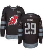 Devils #29 Ryane Clowe Black 1917-2017 100th Anniversary Stitched NHL Jersey