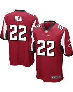 Falcons #22 Keanu Neal Red Team Color Youth Stitched NFL Elite Jersey