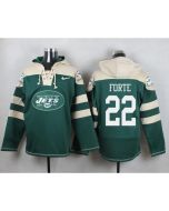 Jets #22 Matt Forte Green Player Pullover NFL Hoodie