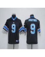 Lions #9 Matthew Stafford Black Stitched Youth NFL Jersey