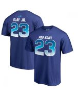 Lions Darius #23 Slay Jr AFC Pro Line 2018 NFL Pro Bowl Royal T-Shirt