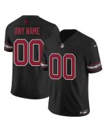Men's Arizona Cardinals Customized Black 2023 F.U.S.E. Vapor Untouchable Limited Stitched Jersey