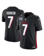 Men's Atlanta Falcons #7 Bijan Robinson Black 2023 F.U.S.E. With Prem1ere Patch Vapor Untouchable Limited Stitched Football Jersey