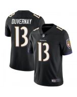 Men's Baltimore Ravens #13 Devin Duvernay Black Vapor Untouchable Limited Jersey