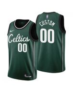 Men's Boston Celtics Customized 2022/23 Green City Edition Stitched Basketball Jersey