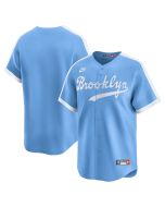 Men's Brooklyn Dodgers Light Blue Cooperstown Collection Limited Jersey (Blue)