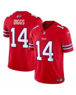 Men's Buffalo Bills #14 Stefon Diggs Red 2023 F.U.S.E. Vapor Untouchable Limited Stitched Jersey