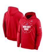 Men's Buffalo Bills 2020 Red AFC East Division Champions Trophy Collection Pullover Hoodie