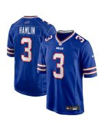Men's Buffalo Bills #3 Damar Hamlin Royal Game Jersey (Royal)