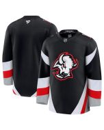 Men's Buffalo Sabres Blank Black 2024-25 Alternate Stitched Hockey Premium Jersey