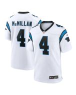 Men's Carolina Panthers #4 Tetairoa McMillan White Game Jersey