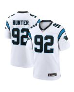 Men's Carolina Panthers #92 Lee Hunter White 2026 NFL Draft Game Jersey