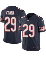 Men's Chicago Bears #29 Tarik Cohen Navy Blue Team Color Vapor Untouchable Limited Stitched NFL Jersey