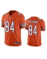 Men's Chicago Bears #84 Cordarrelle Patterson Orange Vapor Untouchable Limited Stitched NFL Jersey