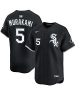Men's Chicago White Sox #5 Munetaka Murakami Black Alternate Limited Jersey