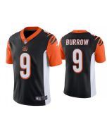 Men's Cincinnati Bengals #9 Joe Burrow Black Vapor Untouchable Limited Stitched NFL Jersey
