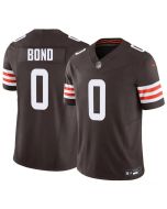 Men's Cleveland Browns #0 Isaiah Bond Brown 2026 NFL Draft Vapor F.U.S.E. Limited Jersey