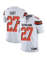 Men's Cleveland Browns #27 Kareem Hunt White Vapor Untouchable Limited Stitched NFL Jersey