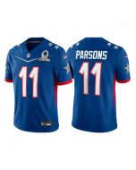 Men's Dallas Cowboys #11 Micah Parsons 2022 Royal Pro Bowl Stitched Jersey