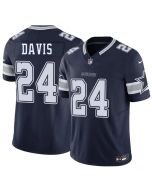 Men's Dallas Cowboys #24 Malik Davis Navy 2026 F.U.S.E Vapor Untouchable Limited Stitched Football Jersey (Navy)