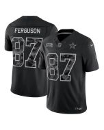Men's Dallas Cowboys #87 Jake Ferguson Black 2026 Salute to Service Vapor F.U.S.E. Limited Jersey