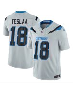 Men's Detroit Lions #18 Isaac TeSlaa Grey 2026 Rivalries Collection Vapor F.U.S.E. Limited Jersey