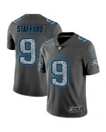Men's Detroit Lions #9 Matthew Stafford 2019 Gray Fashion Static Limited Stitched NFL Jersey