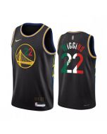 Men's Golden State Warriors #22 Andrew Wiggins 2022 Black Special Mexico City Edition Stitched Jersey