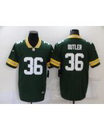 Men's Green Bay Packers #36 Leroy Butler 2021 Green Legend Stitched Football Jersey