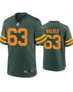 Men's Green Bay Packers #63 Rasheed Walker Green Stitched Football Jersey (Green)