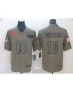 Men's Houston Texans #10 DeAndre Hopkins 2019 Camo Salute To Service Stitched NFL Jersey