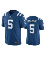 Men's Indianapolis Colts #2 Carson Wentz Blue Vapor Untouchable Limited Stitched Jersey