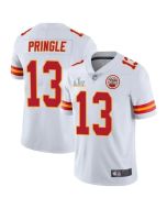 Men's Kansas City Chiefs #13 Byron Pringle White 2021 Super Bowl LV Stitched NFL Jersey