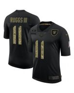 Men's Las Vegas Raiders #11 Henry Ruggs III Black Camo Salute To Service Limited Stitched Jersey