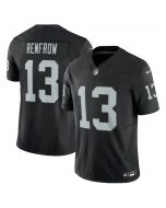 Men's Las Vegas Raiders #13 Hunter Renfrow Black 2023 F.U.S.E Vapor Untouchable Stitched Football Jersey