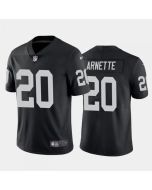 Men's Las Vegas Raiders #20 Damon Arnette Black Vapor Untouchable Limited Stitched Jersey