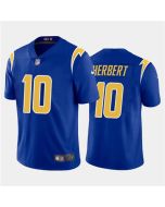 Men's Los Angeles Chargers #10 Justin Herbert 2020 Royal Vapor Untouchable Limited Stitched NFL Jersey