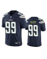 Men's Los Angeles Chargers #99 Jerry Tillery Navy 2019 100th Season Vapor Untouchable Limited Stitched NFL Jersey