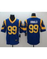 Men's Los Angeles Rams #99 Aaron Donald Royal Blue Vapor Untouchable Limited Stitched NFL Jersey